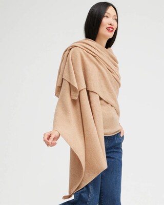 Neutral Cashmere Wrap