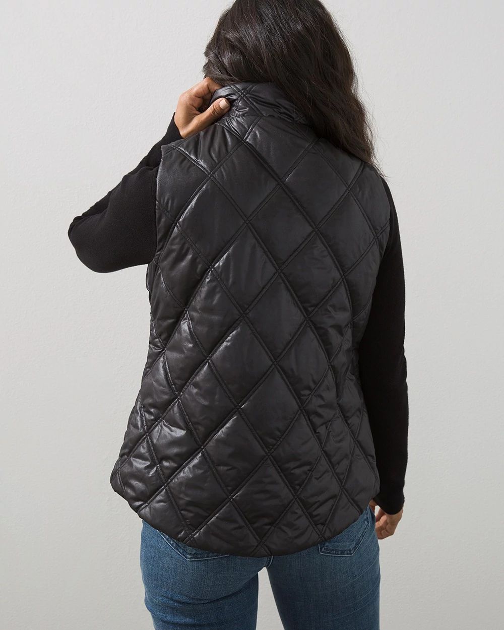 Elongated Quilted Vest