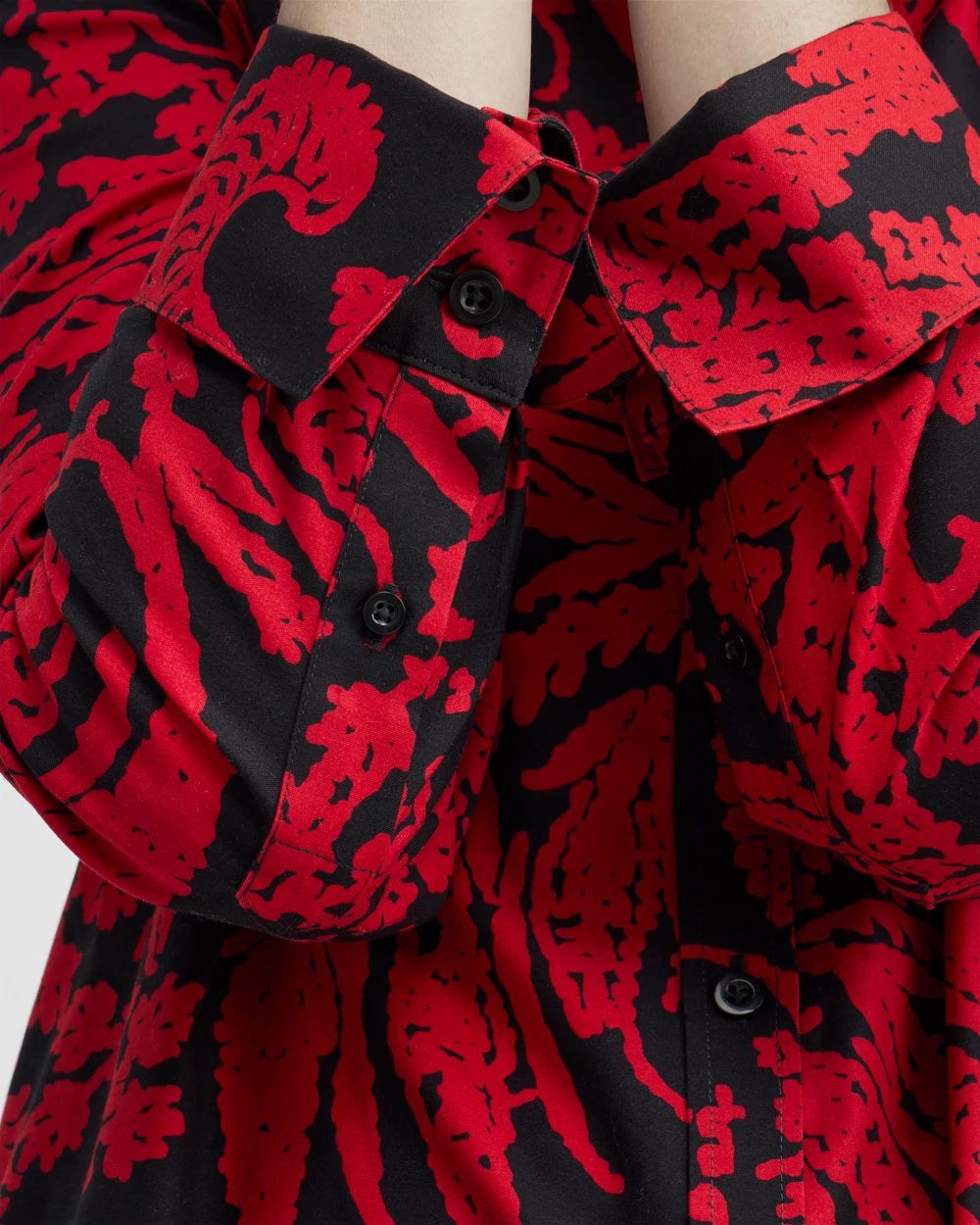 No Iron Stretch Paisley Shirt