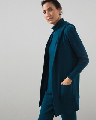Zenergy Cotton-Cashmere Blend Cardigan