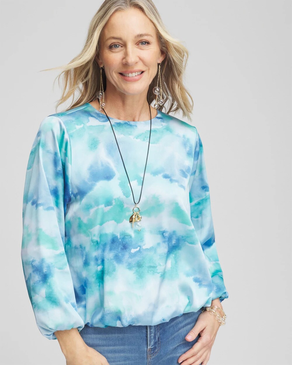 bubble hem tops for ladies