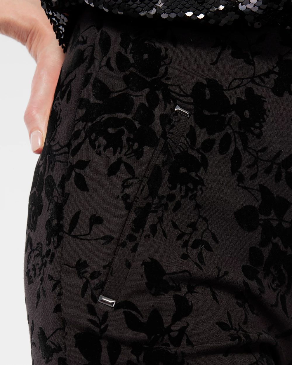 Juliet Floral Ankle Pants