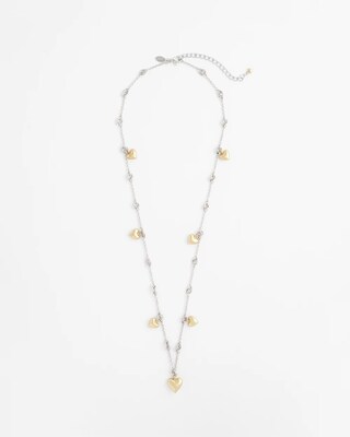 Single-Strand Heart Necklace click to view larger image.