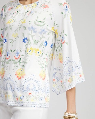 Touch of Cool™ Angel-Sleeved Blouse click to view larger image.