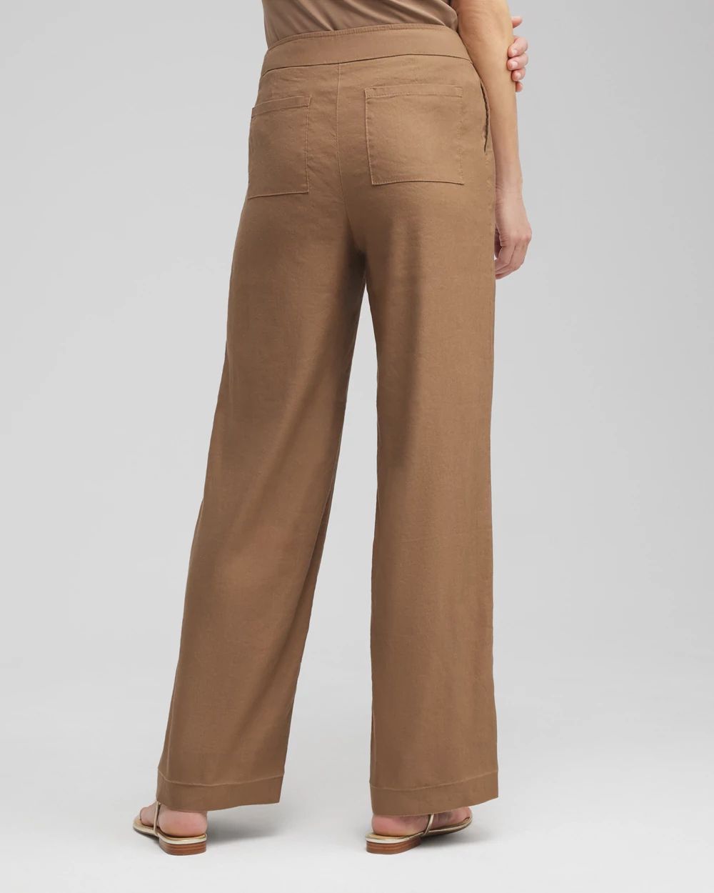 Linen Stretch Relaxed Pants