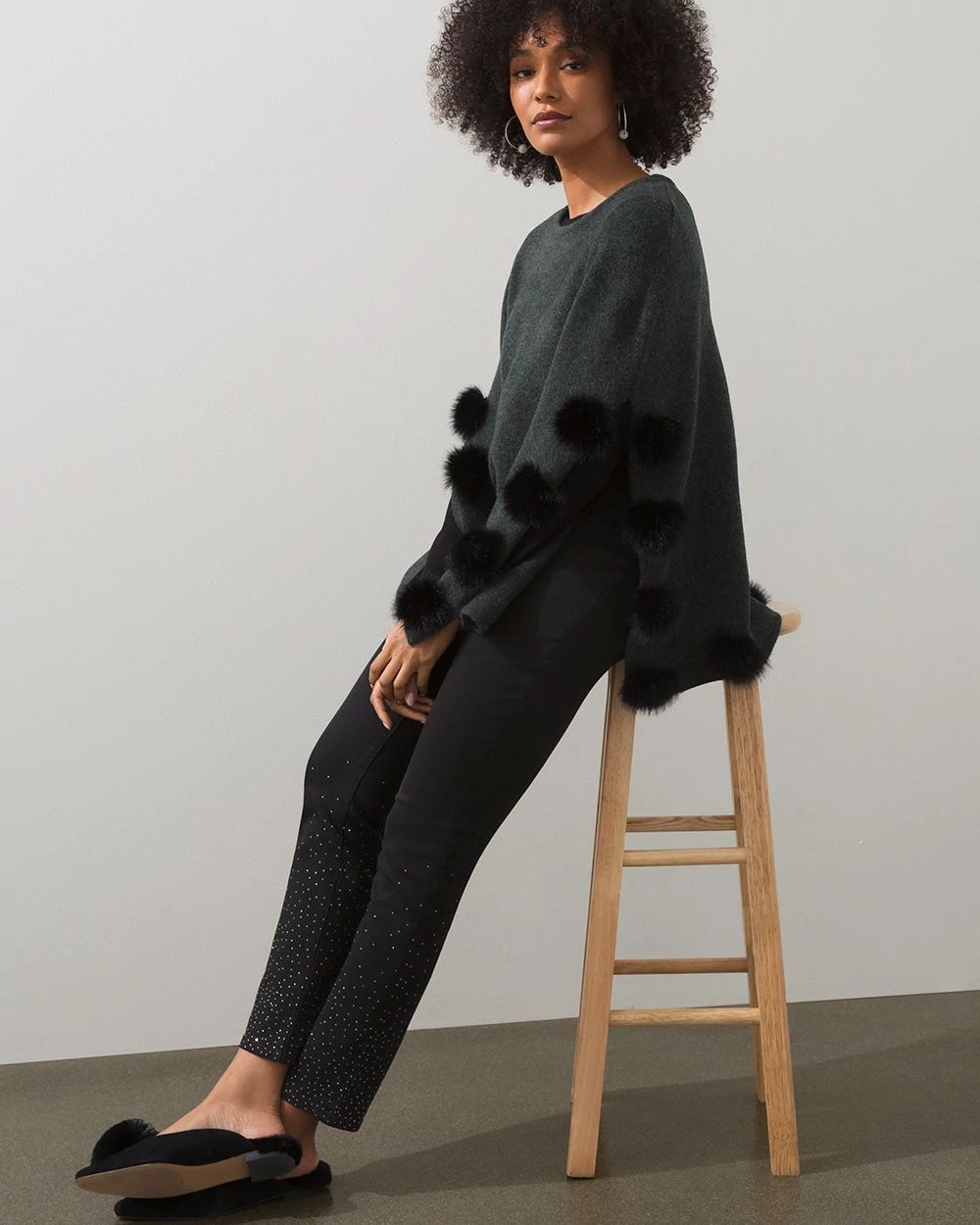 Pull-On Scattered Stones Jeggings