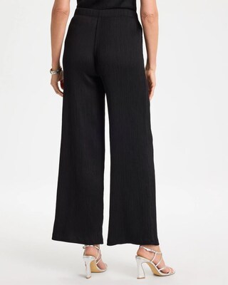 Petite Travelers™ Crinkle Textured Pants click to view larger image.