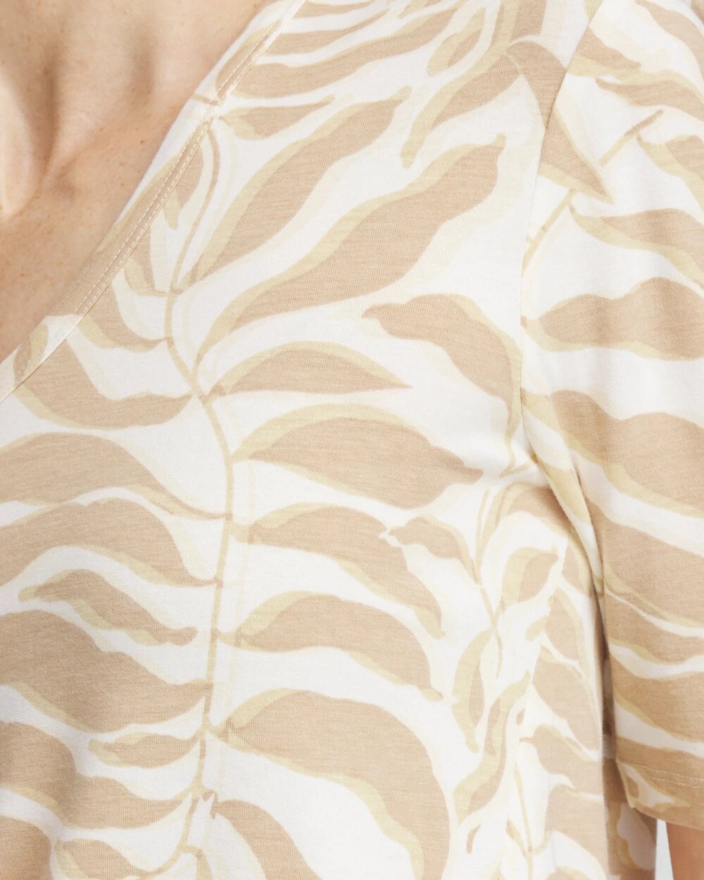 Touch of Cool™ Leaves Modern Tunic