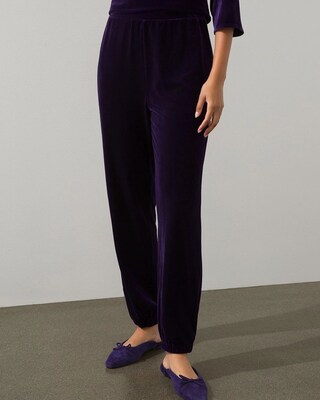 Travelers Collection Velvet Joggers