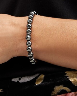 Hematite Stretch Bracelet