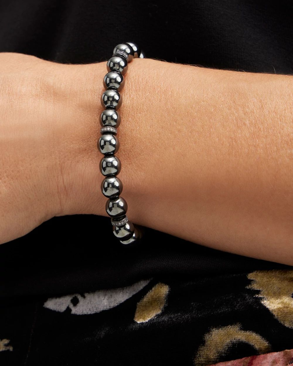 Hematite Stretch Bracelet