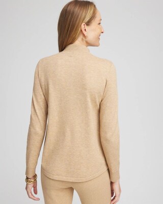 Zenergy® Luxe Half Zip Pullover Top click to view larger image.