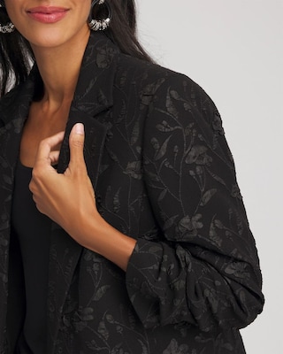 Jacquard Floral Blazer click to view larger image.