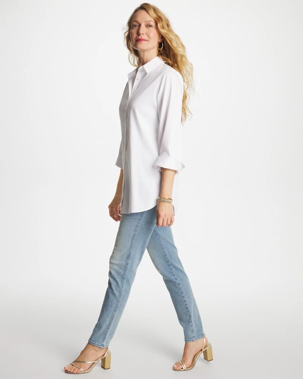 Pull-On Slim Ankle Jeggings click to view larger image.