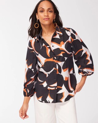 Satin Long Sleeve Tunic