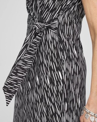 Dolman-Sleeved Side-Tie Dress click to view larger image.