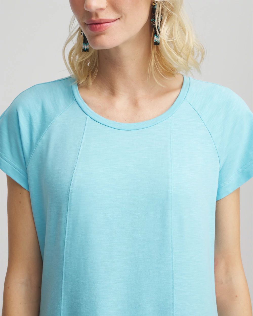 Short-Sleeved Maxi Dress