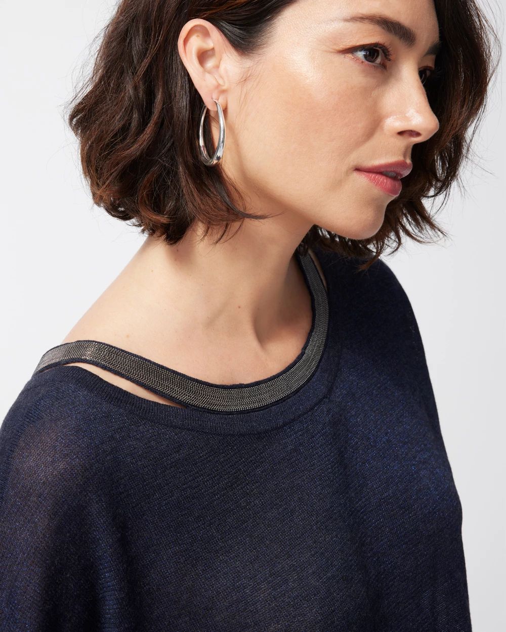 Caviar Bead Pullover Sweater