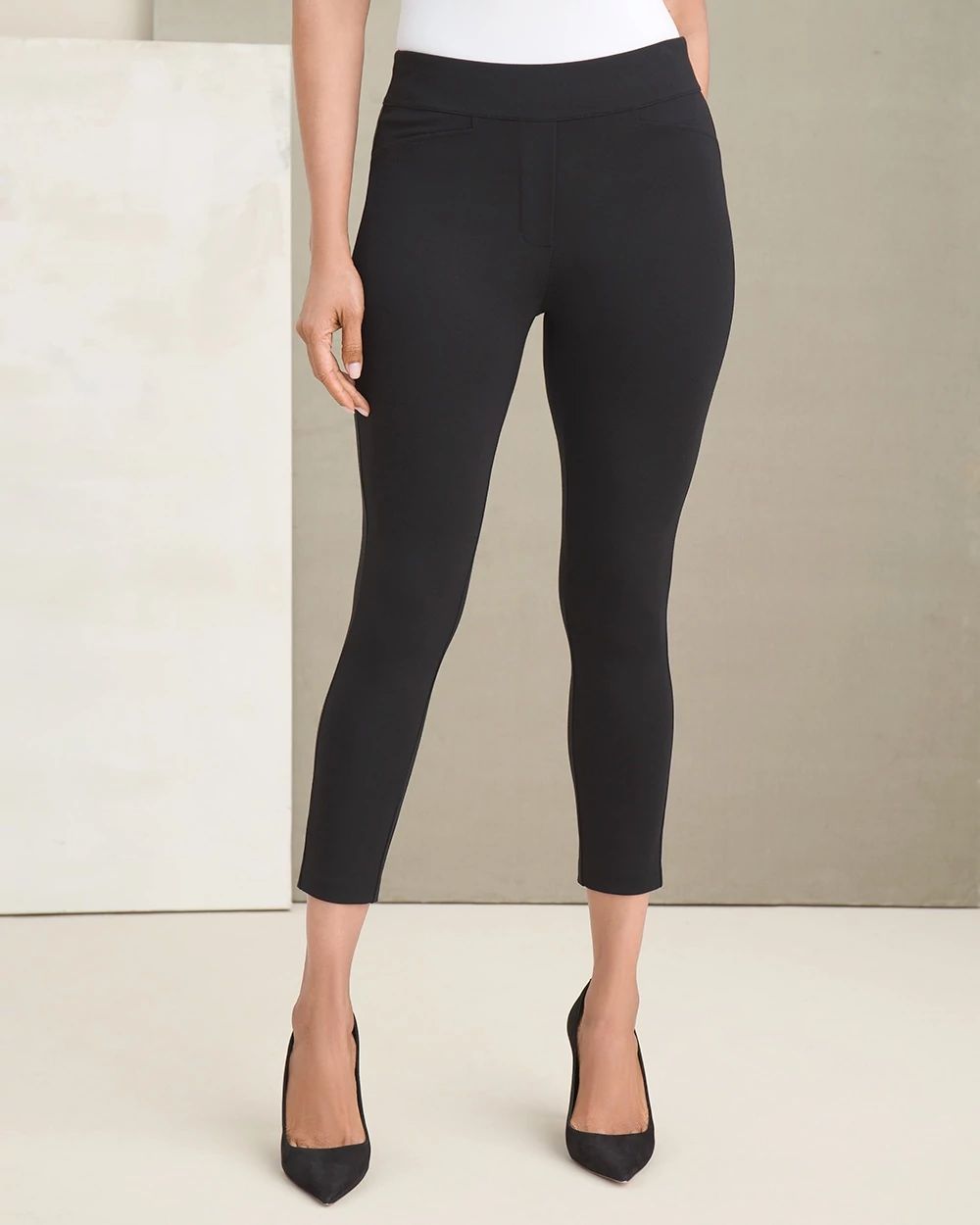 So Slimming Cropped Leggings