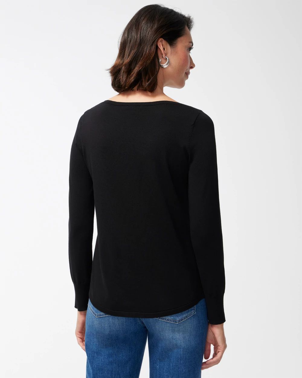 Caviar Bead Pullover Sweater