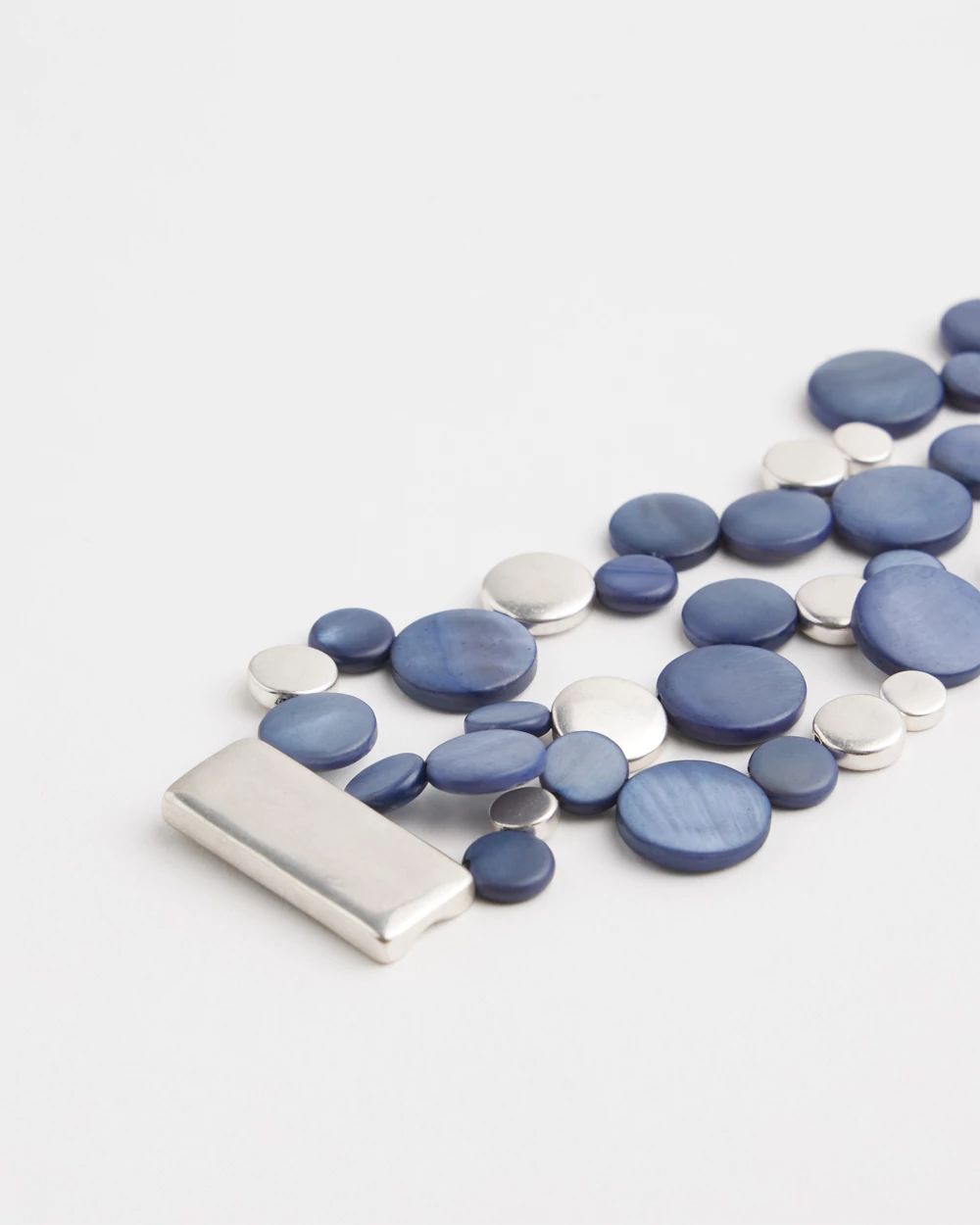 Blue Shell Magnetic Bracelet