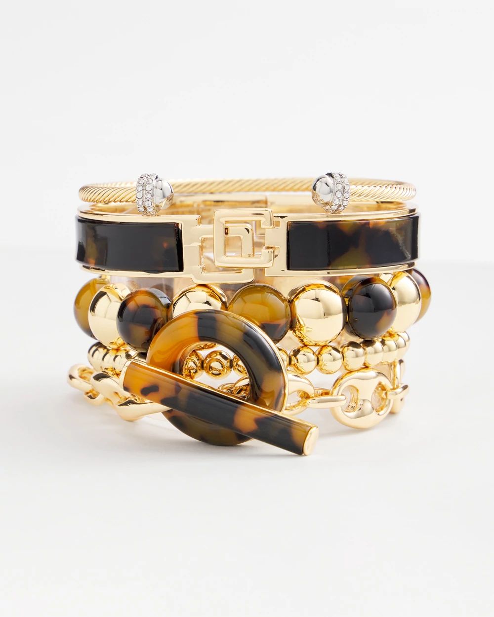 Faux Tort Toggle Bracelet