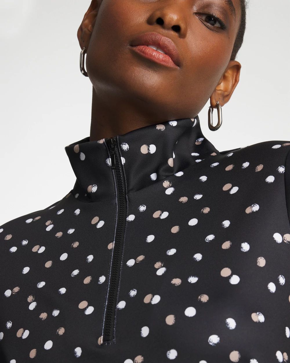 Zenergy® UPF Spotted Half Zip click to view larger image.