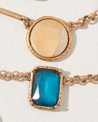 Short Multistrand Necklace