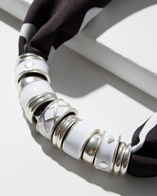 Adjustable Scarf Necklace