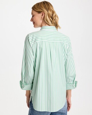 No Iron™ Striped Stretch Shirt click to view larger image.