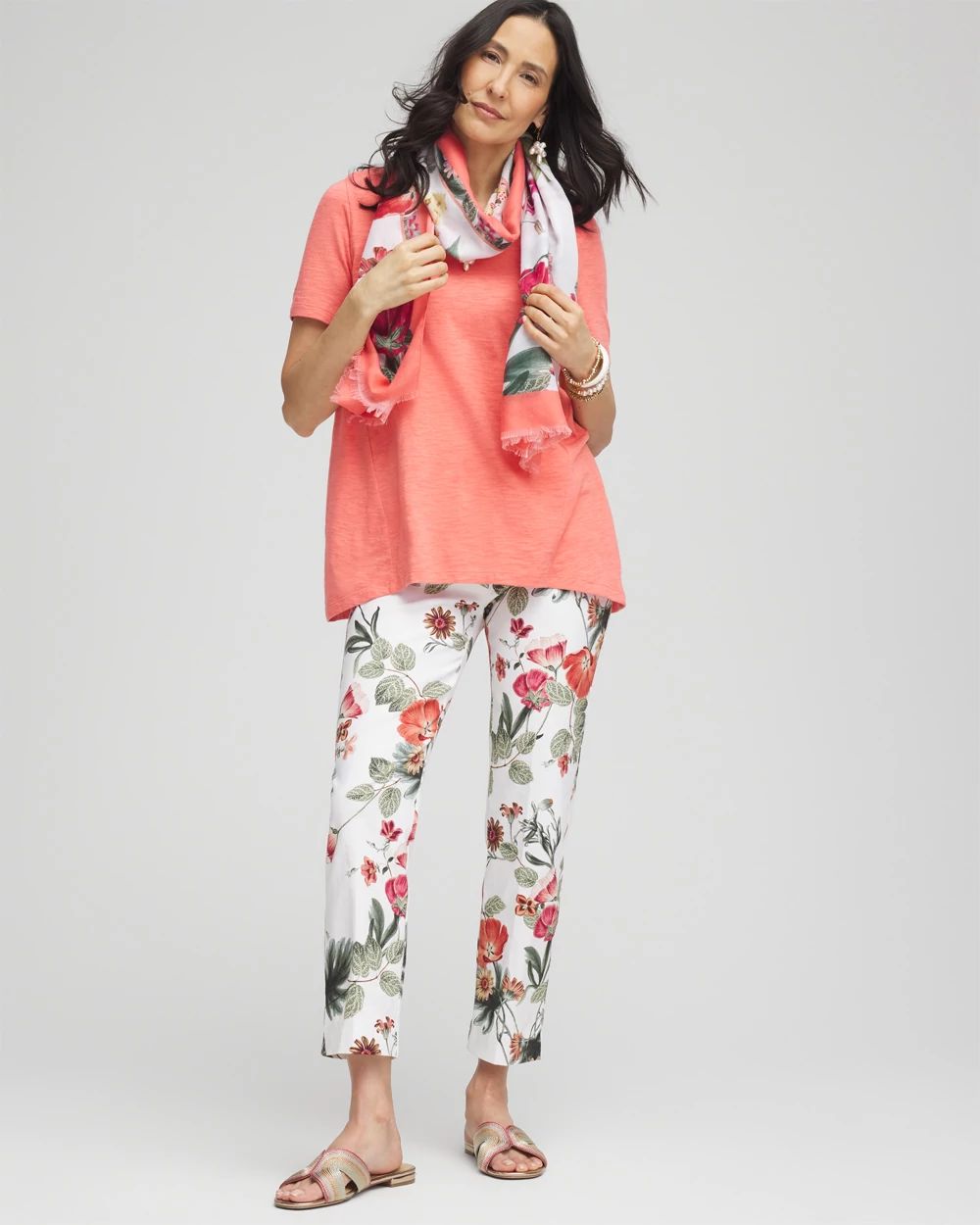 Slub V-Neck Tee