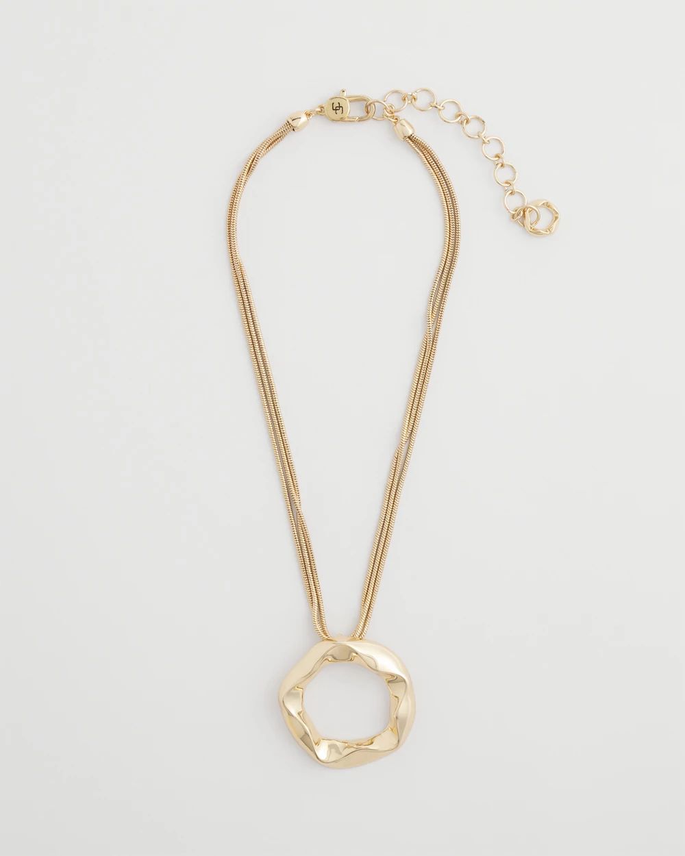 Short Circle Pendant