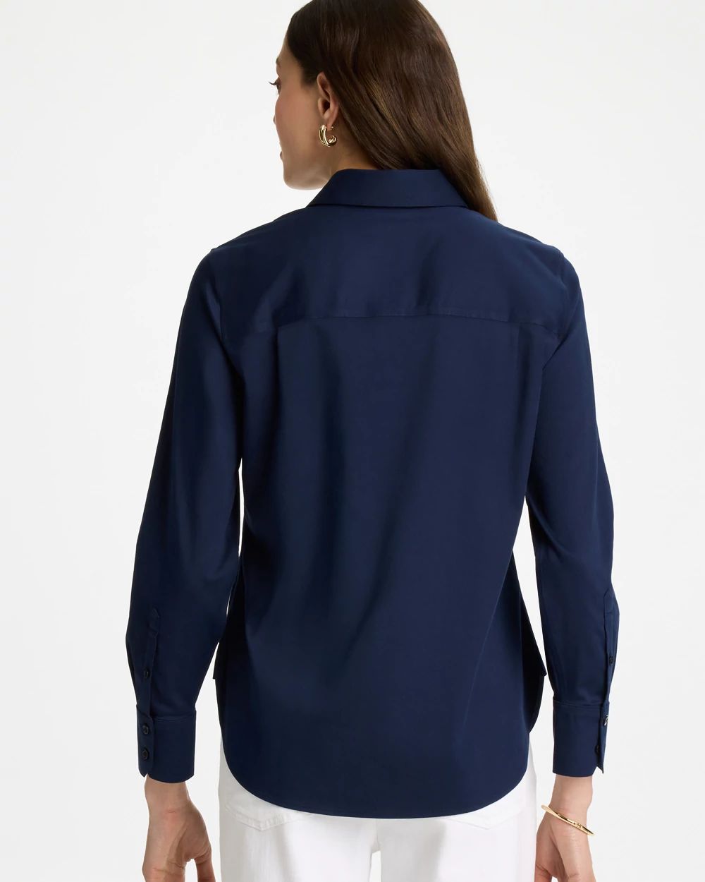 No Iron™ Stretch Shirt click to view larger image.