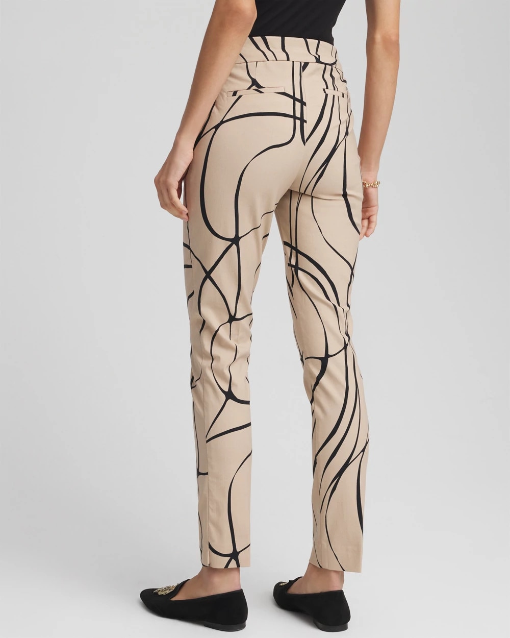 Brigitte™ Golden Leaf  Slim Ankle Pants