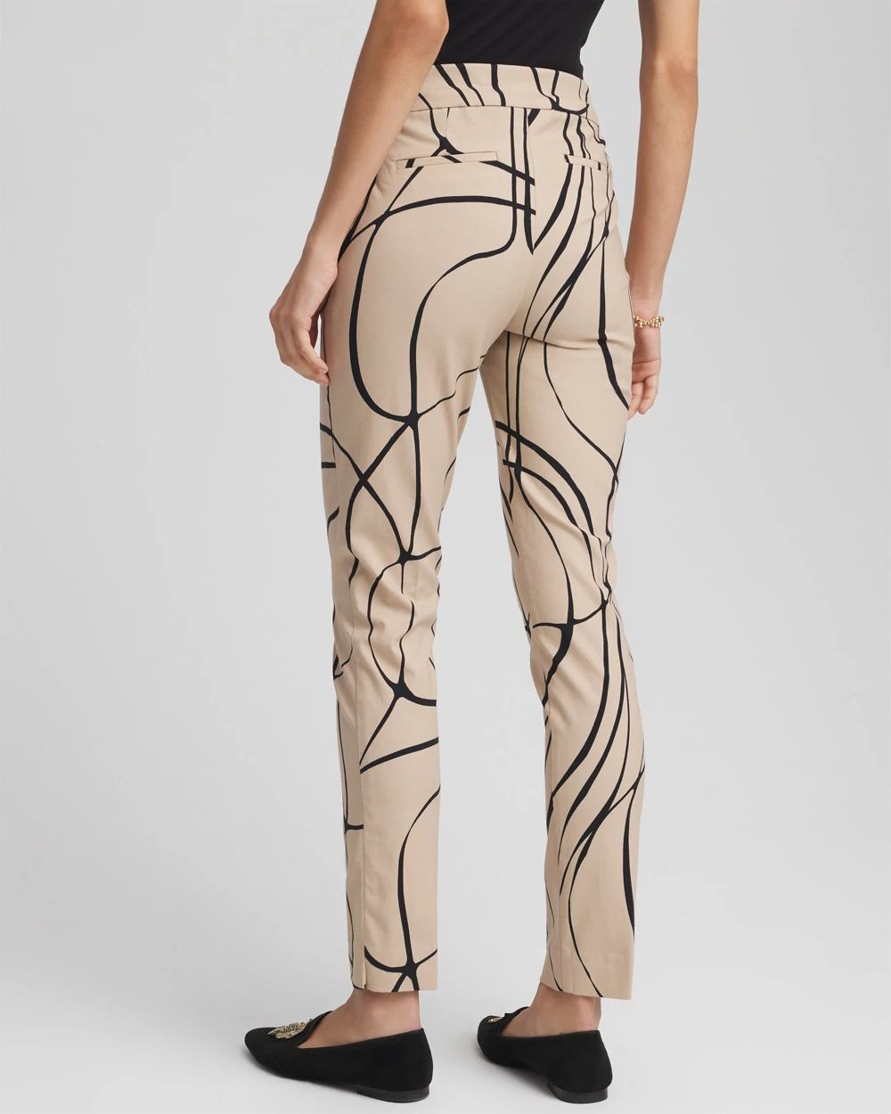 Brigitte™ Golden Leaf  Slim Ankle Pants