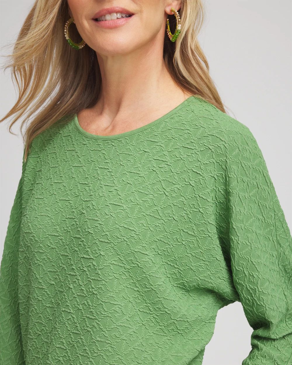 Tapered Banded-Hem Top
