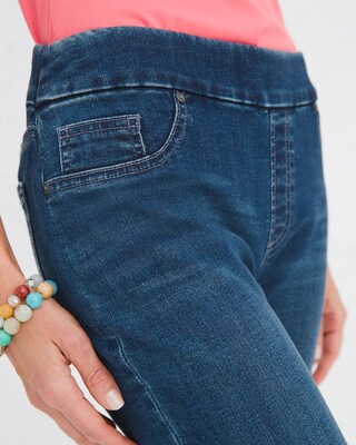 21" Pull-On Crop Jeggings