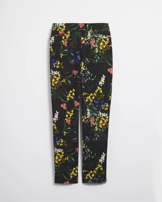 Petite Brigitte Floral Ankle Pants