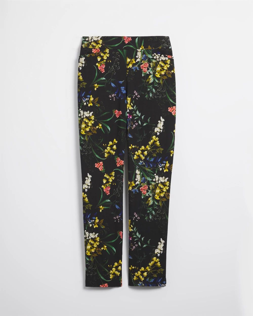 Petite Brigitte Floral Ankle Pants