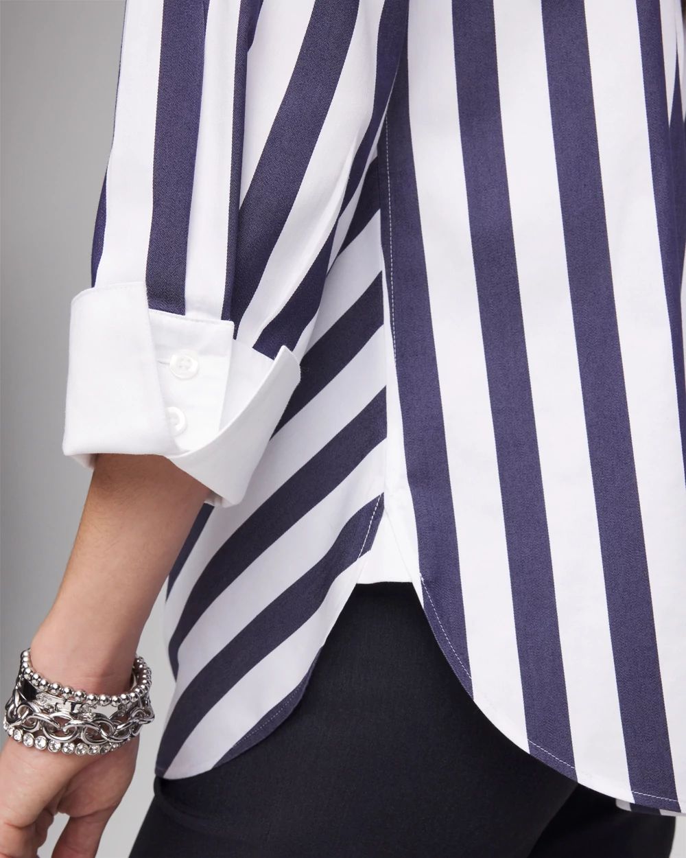 No Iron™ Striped Shirt