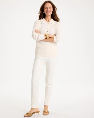Juliet Knit Slim Ankle Pants
