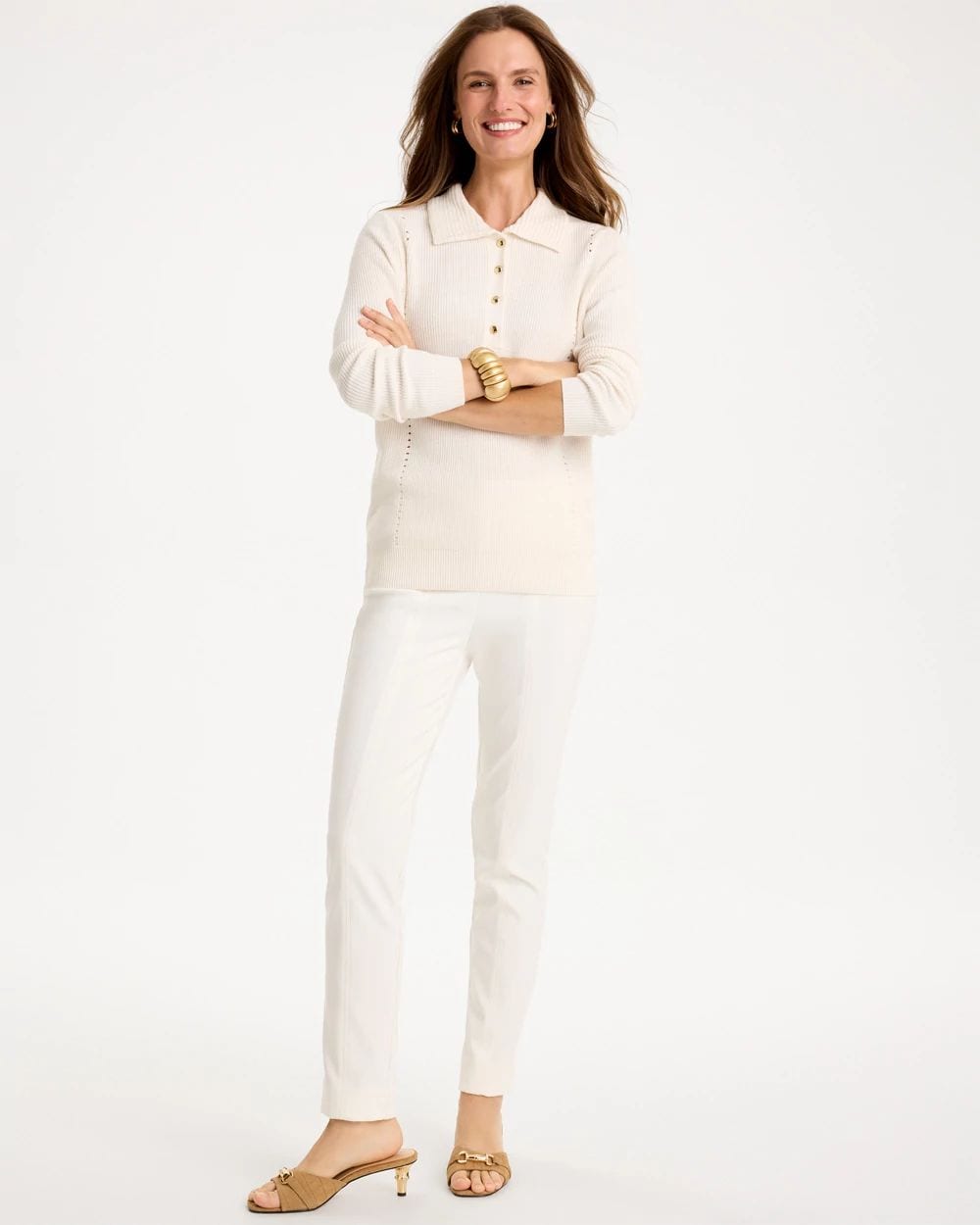 Juliet Knit Slim Ankle Pants