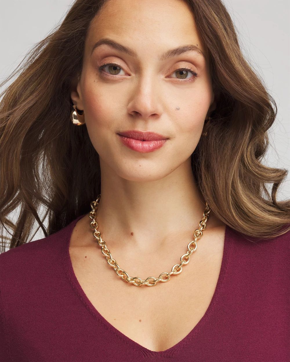 Convertible Three-Strand Pendant Necklace click to view larger image.