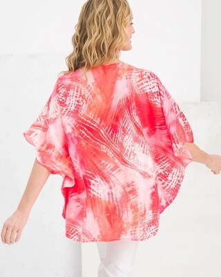 Tie Dye Poncho