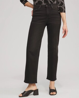High Rise Straight Jeans