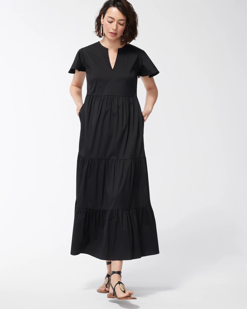 Tiered Maxi Dress