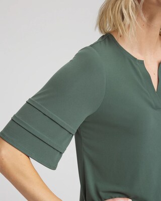 Jersey Tiered-Sleeve Tee click to view larger image.