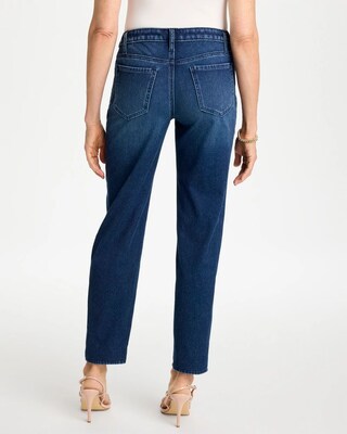 Slim Tapered Ankle Knit Denim click to view larger image.