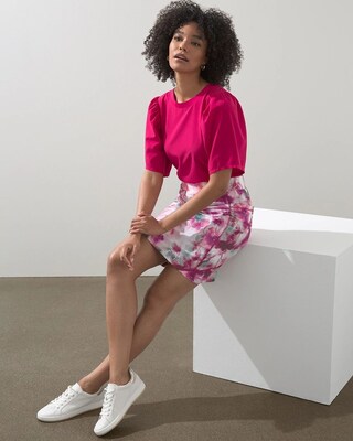 Zenergy UPF Leaves Side Pocket Skort