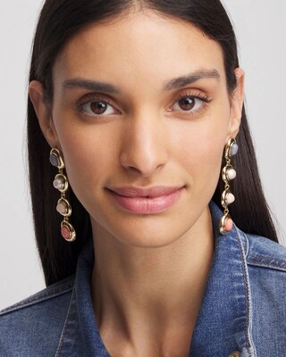 Neutrals Drop Earrings click to view larger image.